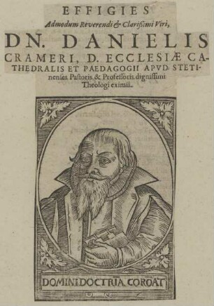 Bildnis des Danielus Cramerus