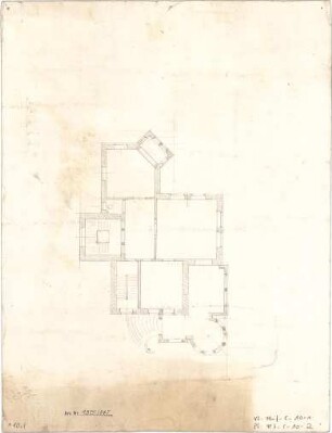 Reiffenstuel, Carl; München; Villa - Grundriss