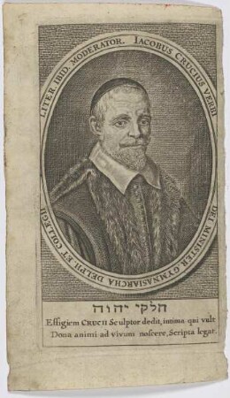 Bildnis des Iacobus Crucius