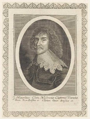 Bildnis des J. Mauritius Naßoviae
