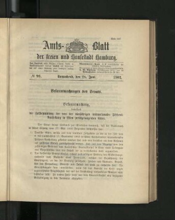 No. 93. 28. Juni. 1902.