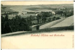 Miltitz. Bahnhof mit Roitzschen