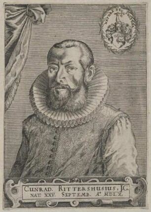 Bildnis des Cunrad Rittershusius
