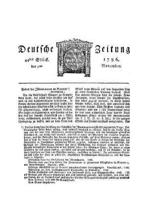 Ueber die Illuminaten in Bayern : (Fortsetzung)