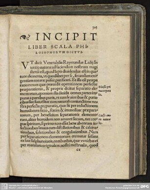 Liber Scala Philosophorum dictus.