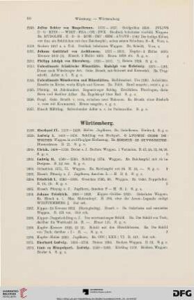 Württemberg (Nr. 2258-2316)