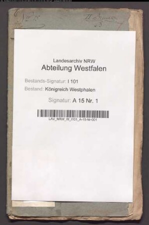 Aufhebung der Zünfte; Einziehung des Zunftvermögens