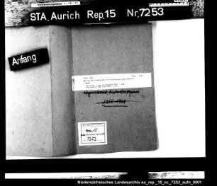 Der Bau der Landstraße von Stickhausen nach Ihrhove: Amt Stickhausen