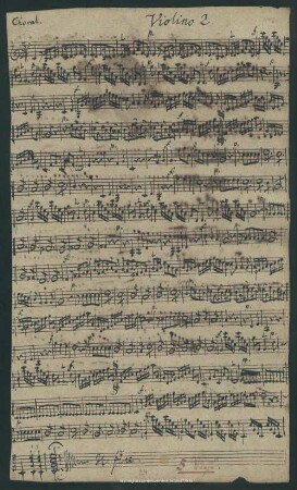 Violino 2 [Jesu, meines Herzens Freud']