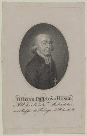 Bildnis des Heinr. Phil. Conr. Henke