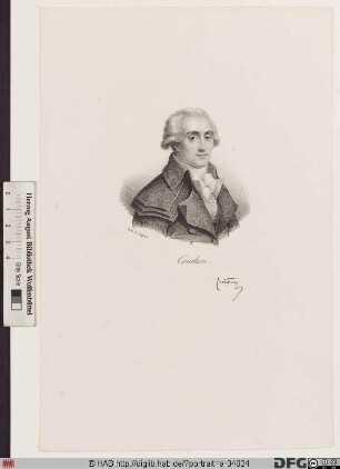 Bildnis Georges-Auguste Couthon