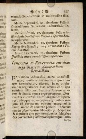 395-399, Veneratio ac Reverentia ejusdem erga Matrem ...