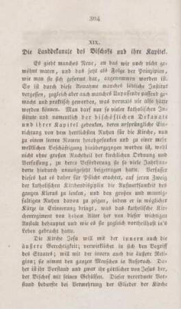 304-309 Die Landdekanate des Bischofs und ihre Kapitel