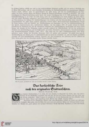 29: Das kurfürstliche Trier nach den originalen Stadtansichten