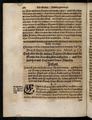 382-392, Achte Predigt