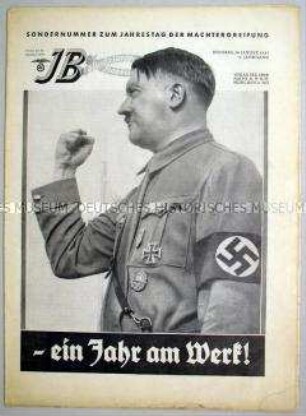 Sonderausgabe des "Illustrierten Beobachter" zum ersten Jahrestag der Regierungsübernahme durch Hitler