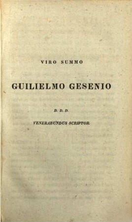 Commentarius grammaticus criticus in Vetus Testamentum : in usum maxime gymnasiorum et academiarum adornatus. 3