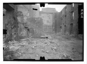 Magdeburg, Domplatz 5. Ruine der ehem. Domdechanei