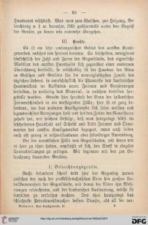 III: Geräte