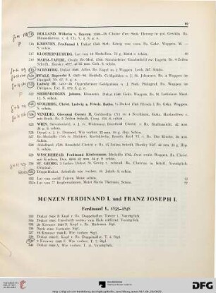 Ferdinand I., 1835-1848 (Nr. 533-556)