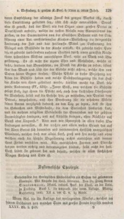 129-138 Systematische Theologie