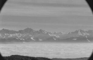 Feldberg: Alpenpanorama vom Feldberg, vom Säntis bis ...