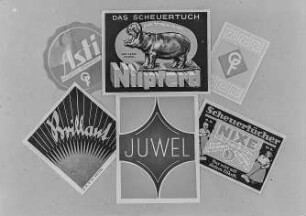 Friese-Kirschau : Werbebilder verschiedener DDR Marken "Juwel", "Asti", "Nixe"
