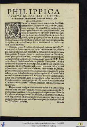 Philippica IV.