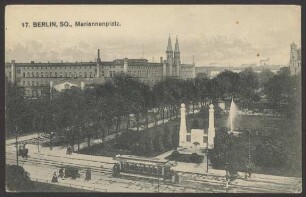 Ansichtskarte Mariannenplatz und Bethanien