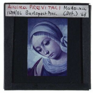 Previtali, Madonna mit Kind