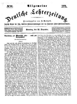 Erziehung zur Moralität oder - auch zur Religiosität? : (Zur Preisbewerbung) ; (Schluß)