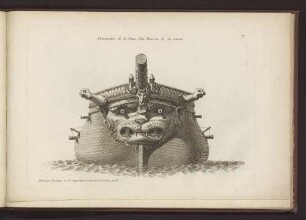 Ornements de la Proue d'un Vaisseau de 74 Canons.