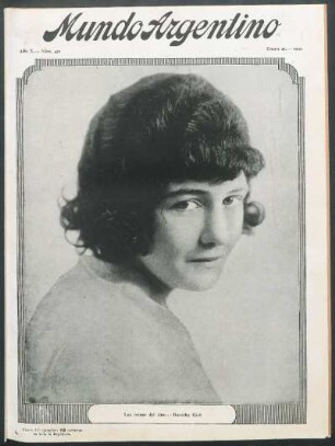 Las reinas del cine. - Dorothy Gish [Fotografía]