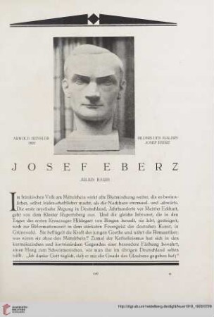 1: Josef Eberz