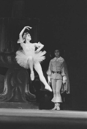 Szenenbilder einer Aufführung des Kirow-Balletts. Gastspiel des Mariinski-Theaters Leningrad in Berlin, 01.10.1962