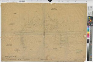 Stockum (Witten), Witten (Witten), Flurbereinigung Witten-Stockum, Bl. 23 Schätzungsriß Düren Flur 1