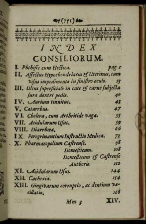 Index Consiliorum.