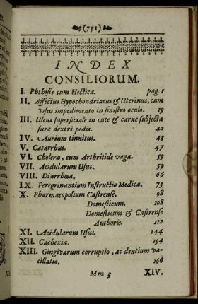 Index Consiliorum.