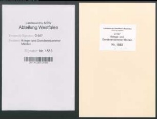 Bereisung, Untersuchung und Verbesserung des Petershäger städtischen Forstwesens