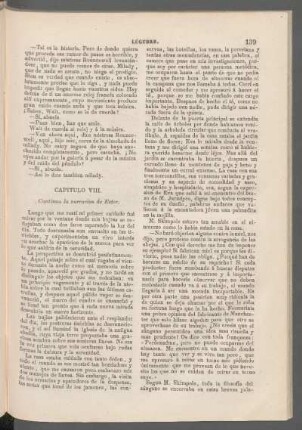 Capítulo VIII. - Continua la narración de Ester.