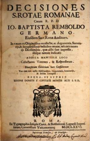 Decisiones Sacrae Rotae Romanae