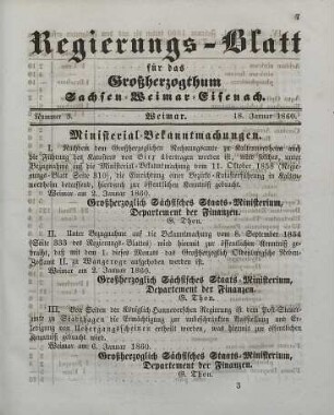 Nr. 3 : 18. Januar 1860