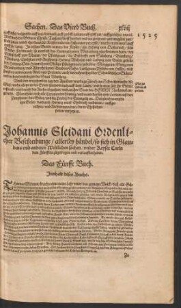 Das Fünfft Buch.
