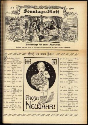 Ausgabe vom Sonntag, den 05. Januar 1908.