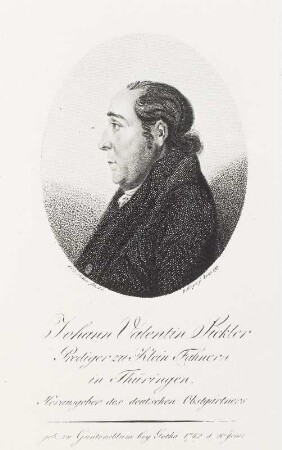 Bildnis Johann von Sickler