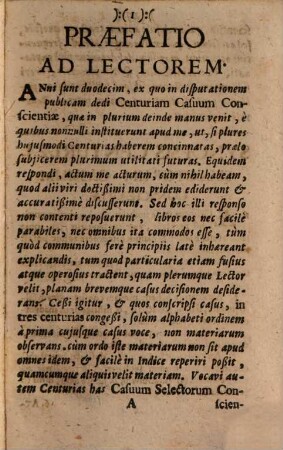 Selectorum casuum conscientiae ... centuriae tres