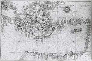 Östliches Mittelmeer mit Ägäis, Zypern und Heiligem Land. Doppelseite (Blatt 11v und 12r)