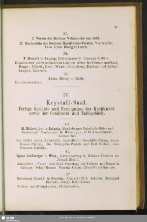 IV. Krystall-Saal