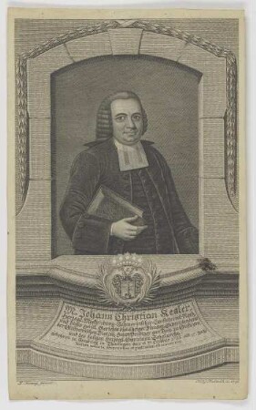 Bildnis des Johann Christian Kesler