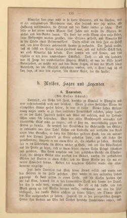 b. Mythen, Sagen und Legenden